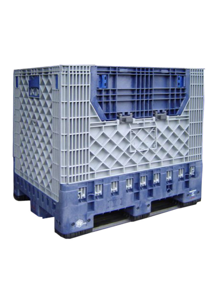 caisse palette plastique pehd pliable